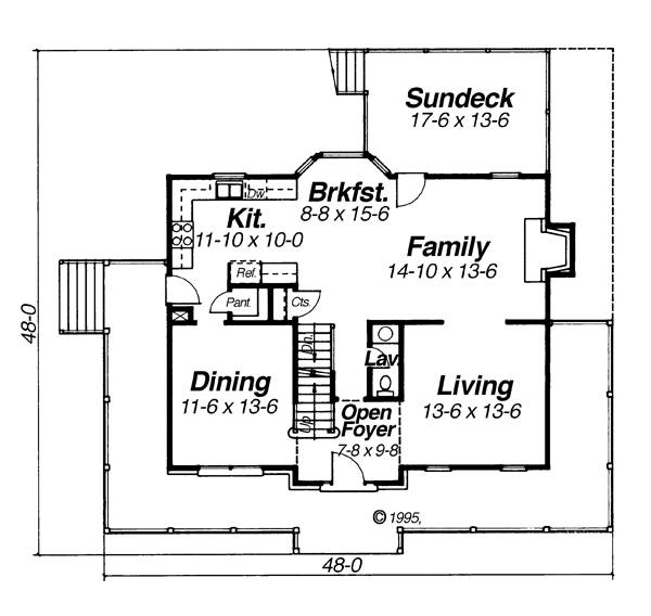 First Floor image of ABERDEEN-A House Plan
